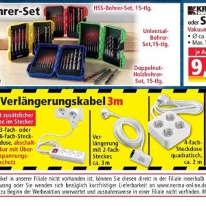 Stecker bei Norma