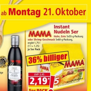 Nudeln bei Norma