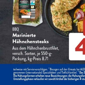 Hähnchenbrustfilet bei Aldi SÜD