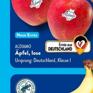 Äpfel bei Aldi SÜD