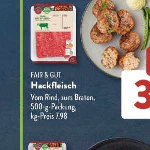 Hackfleisch bei Aldi SÜD