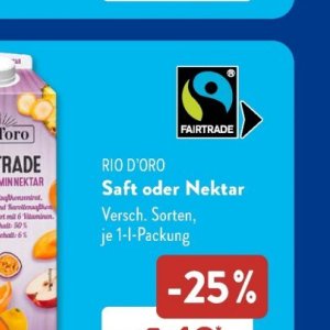 Nektar bei Aldi SÜD