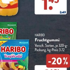 Fruchtgummi bei Aldi SÜD