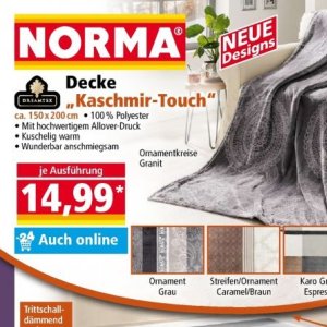 Decke bei Norma