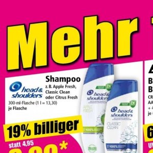 Shampoo bei Norma