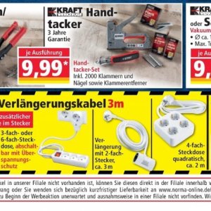 Stecker bei Norma