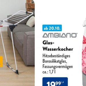 Wasserkocher bei Aldi SÜD