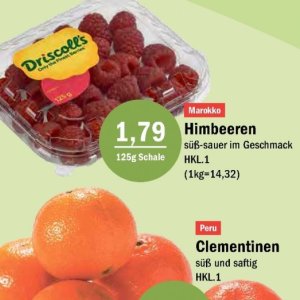 Himbeeren bei Aktiv Irma