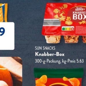 Snacks bei Aldi SÜD