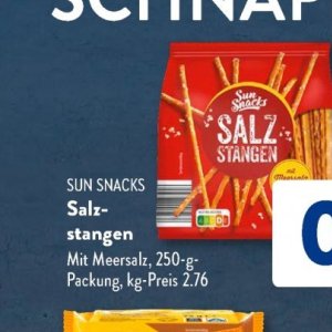 Snacks bei Aldi SÜD