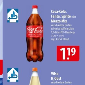 Coca-cola bei Famila Nord Ost