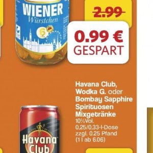  Havana Club bei Famila Nord West