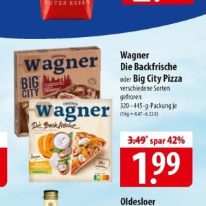 Pizza wagner wagner bei Famila Nord Ost