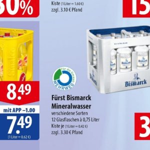 Mineralwasser bei Famila Nord Ost