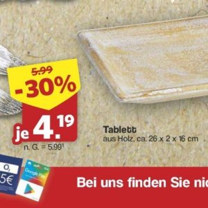 Tablett bei Famila Nord West