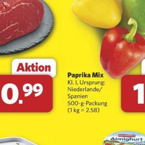 Paprika bei Combi