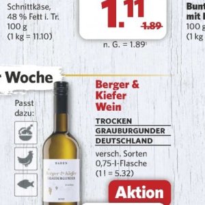 Wein bei Combi