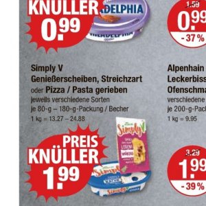 Pizza bei V-Markt