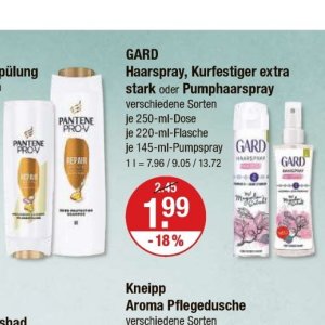 Haarspray bei V-Markt