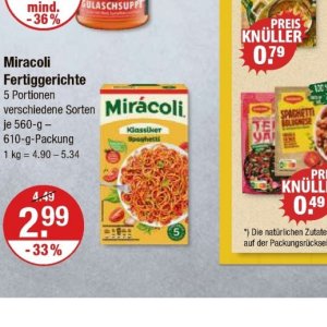 Spaghetti bei V-Markt