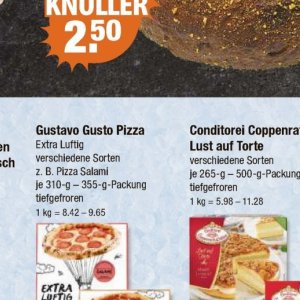 Pizza bei V-Markt