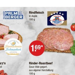 Rindfleisch bei V-Markt