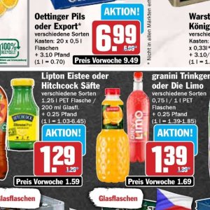 Eistee lipton  bei Hit