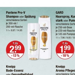 Shampoo bei V-Markt