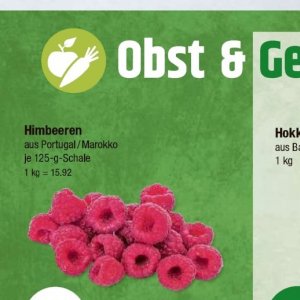 Himbeeren bei V-Markt