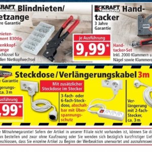 Stecker bei Norma