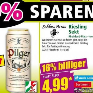 Sekt bei Norma