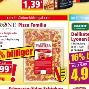 Pizza bei Norma