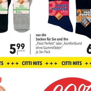 Socken bei Citti Markt