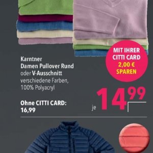 Pullover bei Citti Markt