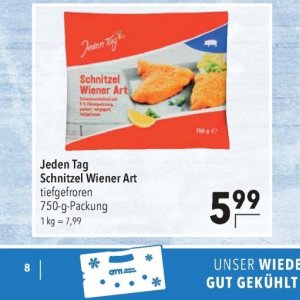 Schnitzel bei Citti Markt