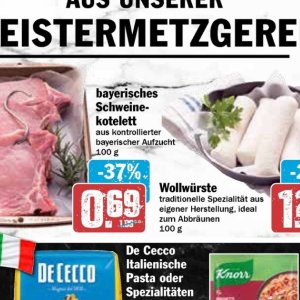 Schweinekotelett bei AEZ