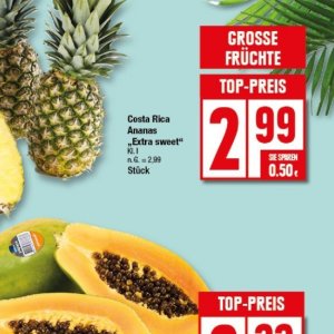 Ananas bei Elli Markt