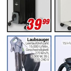 Laubsauger bei Centershop