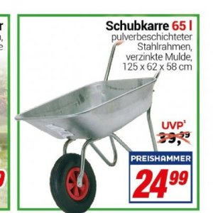 Schubkarre bei Centershop