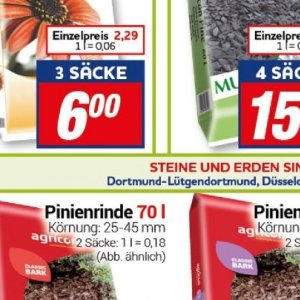 Steine bei Centershop