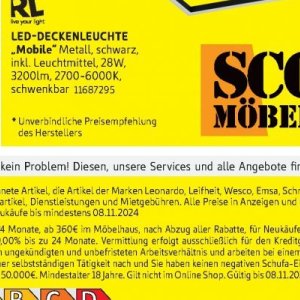 Services bei Sconto