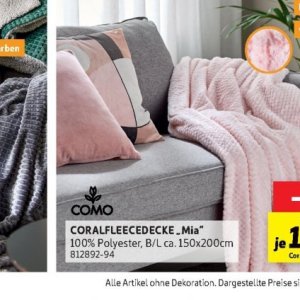 Decke bei Sconto