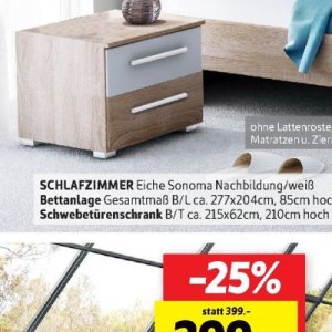 Schlafzimmer bei Sconto