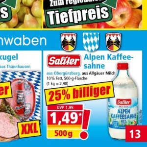 Milch bei Norma