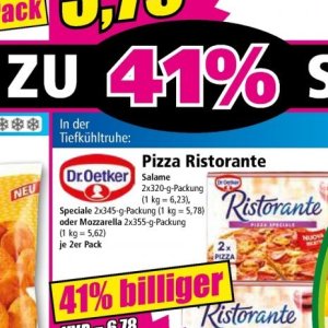 Pizza bei Norma