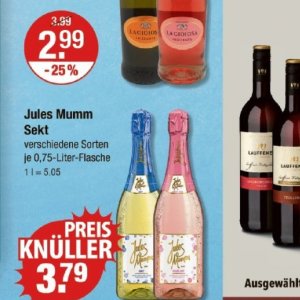 Sekt bei V-Markt