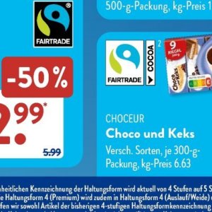 Schokolade bei Aldi SÜD