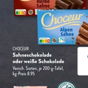 Schokolade bei Aldi SÜD