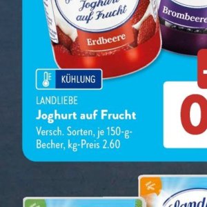 Joghurt bei Aldi SÜD