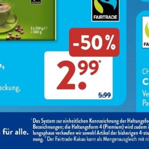 Kakao bei Aldi SÜD